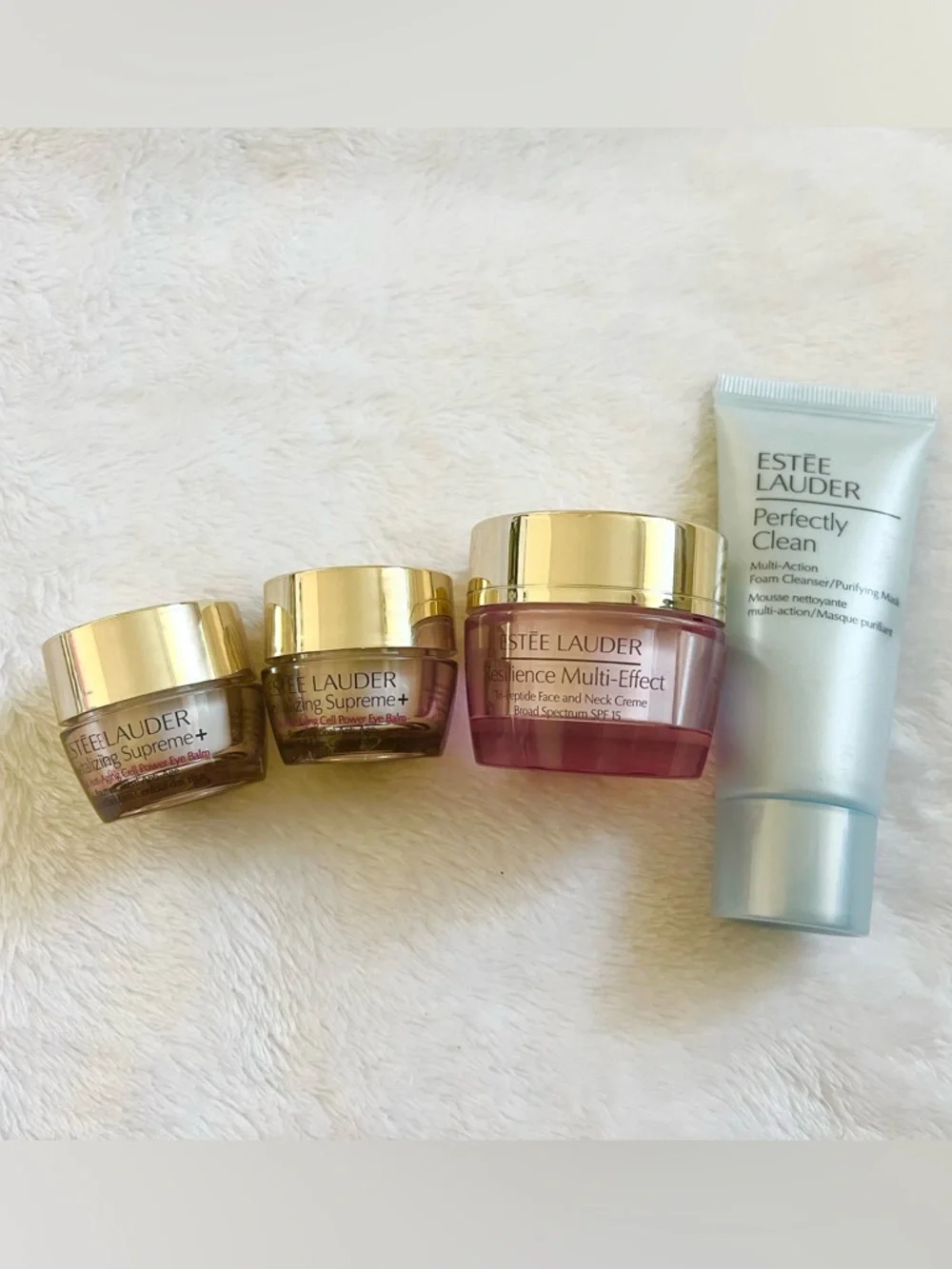 Estée Lauder Skincare Set Revitalizing Supreme Eye cream +Resilience Multi  4pcs - Picture 2 of 5